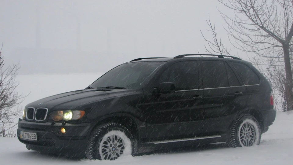 BMW X5 Чорний на чорній шкірі! 4