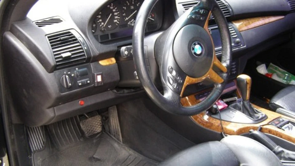 BMW X5 вогонь 2