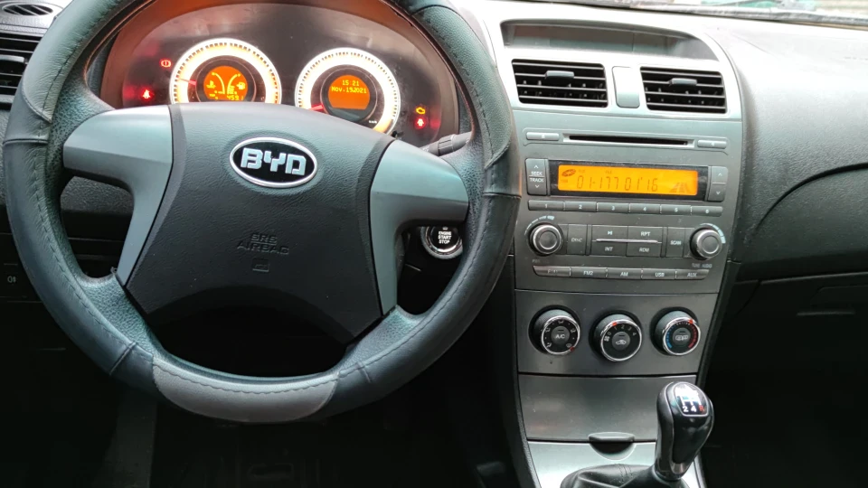 BYD F3 BYD NEW F3 Белая Пушинка 4