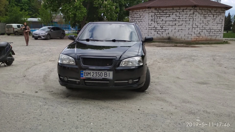 Chery Amulet Чорний металік