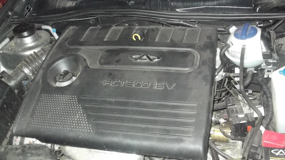 Chery Amulet мокрий асфальт 5