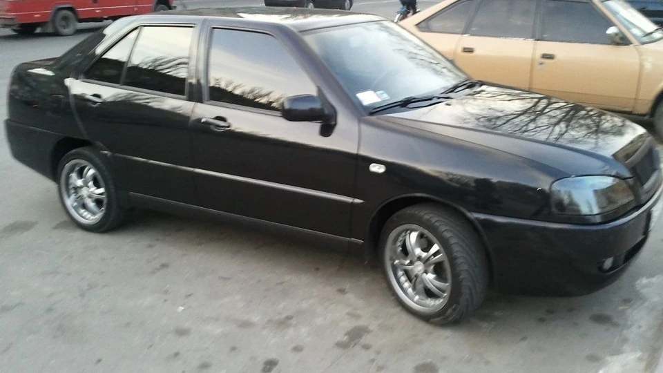 Chery Amulet ПРОДАНО★Black Style R17★ 2