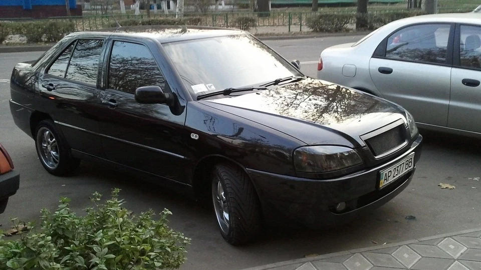 Chery Amulet ПРОДАНО★Black Style R17★ 5