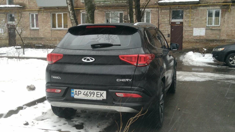 Chery Tiggo 7 Чорношкірий китаєць 2