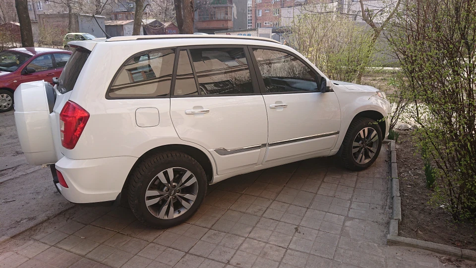 Chery Tiggo Білий тигр