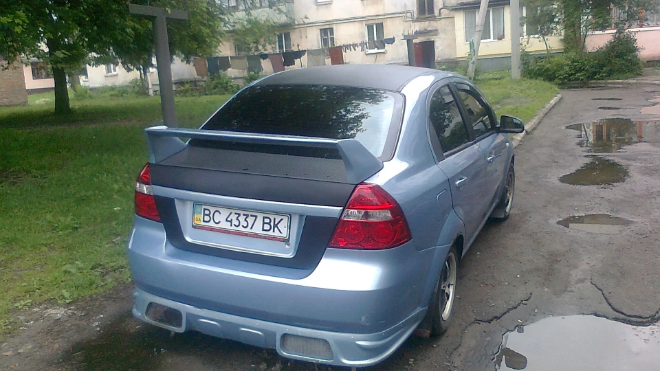 Chevrolet Aveo 3-door небесний 1,6 чип тюнинг 2
