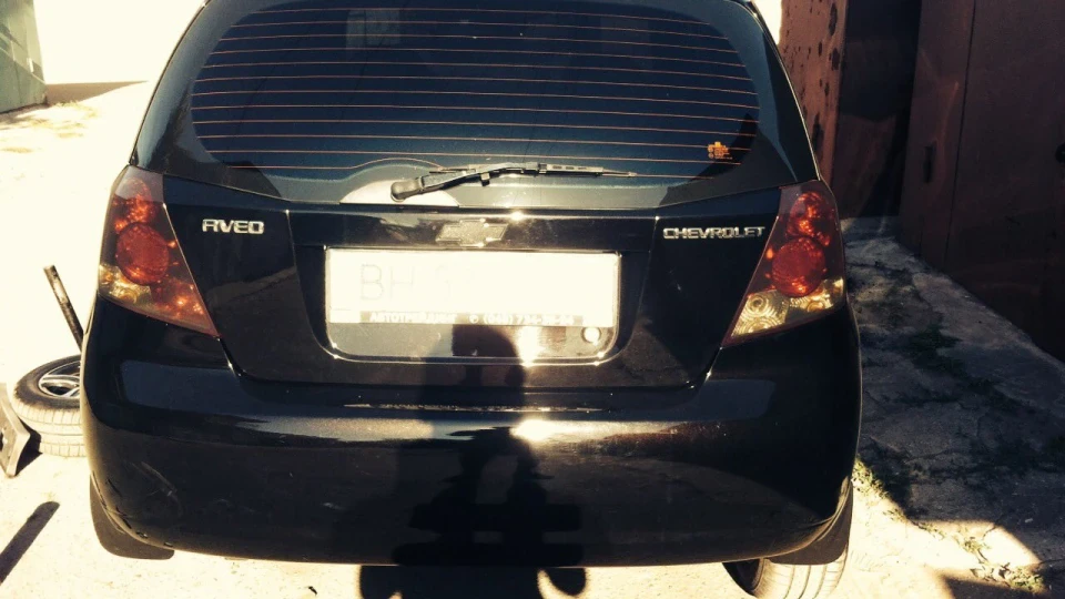 Chevrolet Aveo 5-door чорний перламутр 5