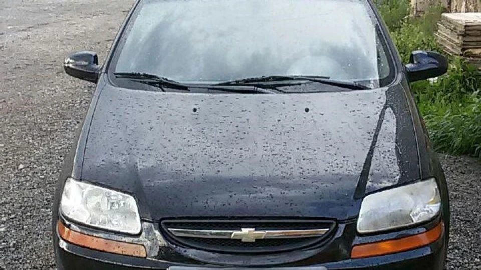 Chevrolet Aveo 5-door чорний хетч T200, 1.5 AT