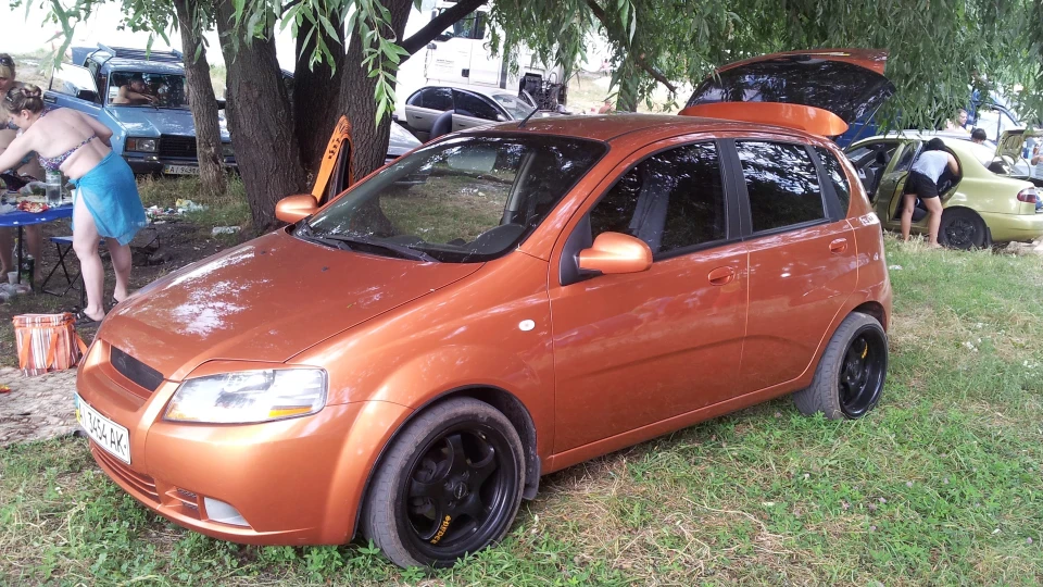 Chevrolet Aveo 5-door рудий хетч 3