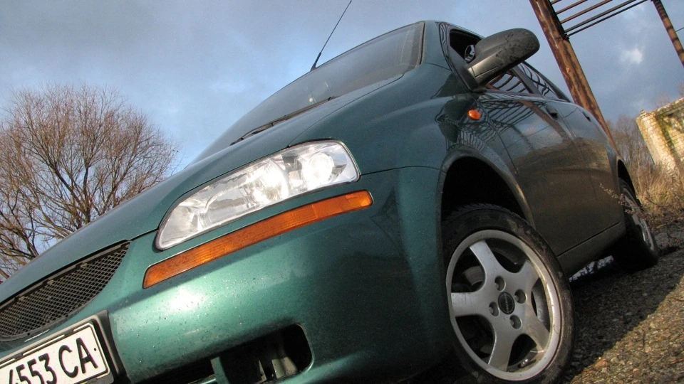 Chevrolet Aveo Sedan 34U Green or Blue