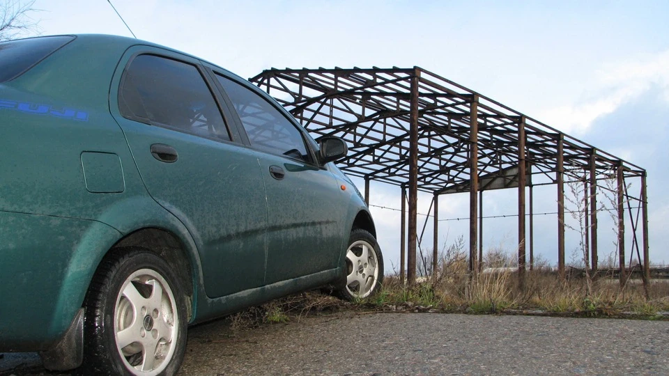 Chevrolet Aveo Sedan 34U Green or Blue 5