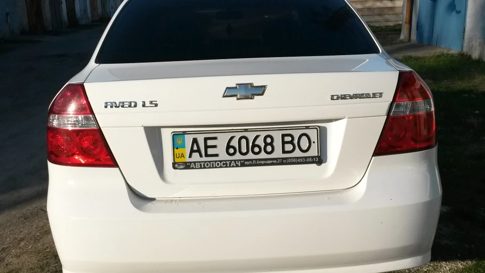 Chevrolet Aveo Sedan Біла ластівка 1,5 LS 2