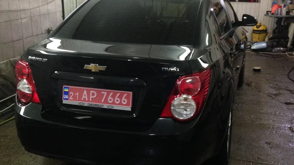 Chevrolet Aveo Sedan Black Edition 2