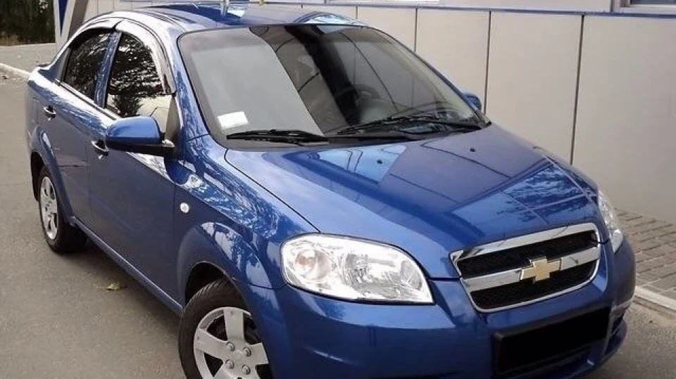 Chevrolet Aveo Sedan Blue Bumblebeе