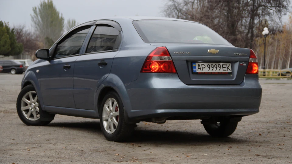 Chevrolet Aveo Sedan Blue Dream 5