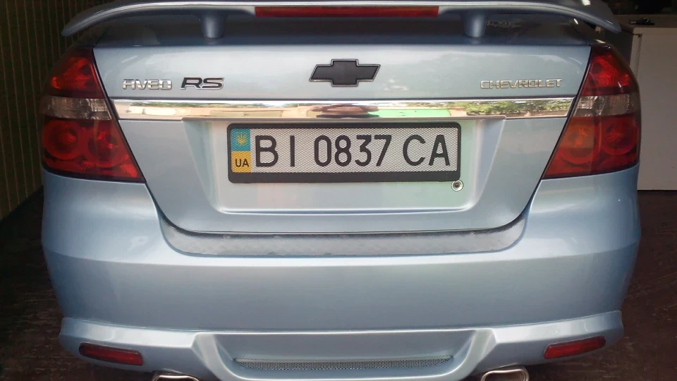 Chevrolet Aveo Sedan "Blue metall" 4