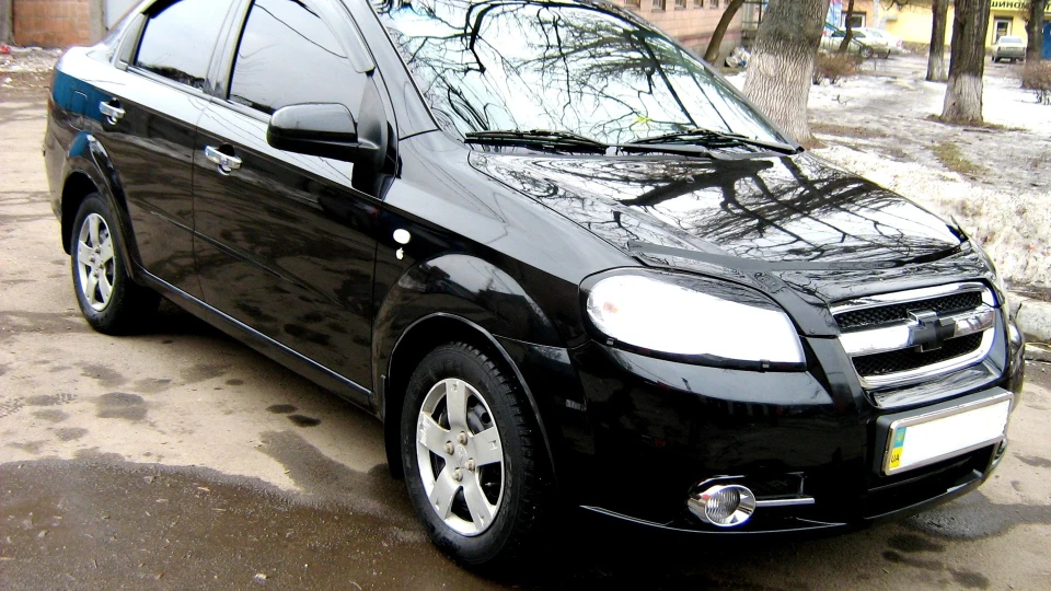 Chevrolet Aveo Sedan Чорна Авейка 2