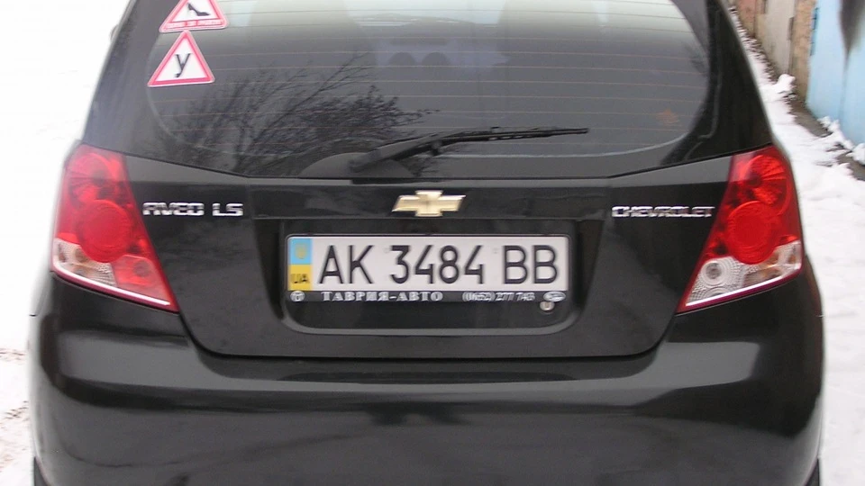 Chevrolet Aveo Sedan Чорна кішечка 2