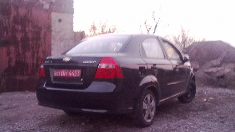Chevrolet Aveo Sedan Чорний металік
