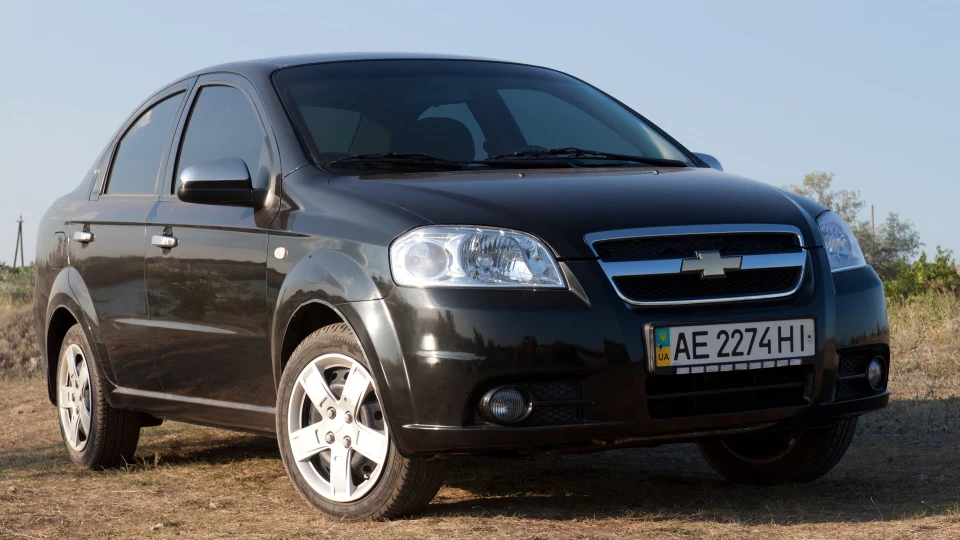 Chevrolet Aveo Sedan Чорний металік