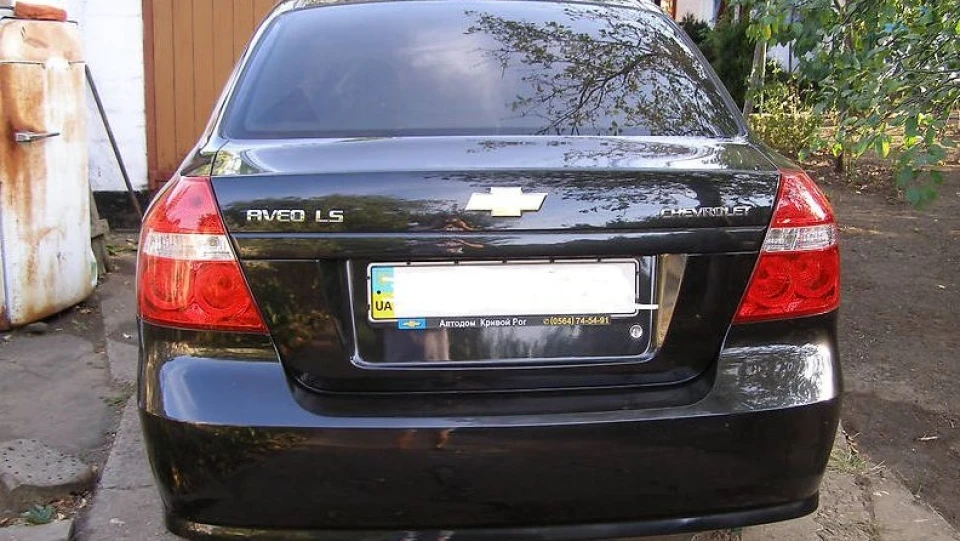 Chevrolet Aveo Sedan Черниш
