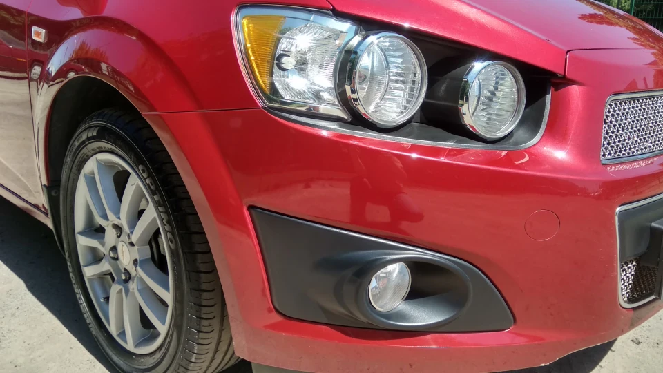Chevrolet Aveo Sedan ♕ Metal BORDO 🇺🇦 4