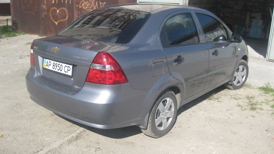 Chevrolet Aveo Sedan Мокра 5