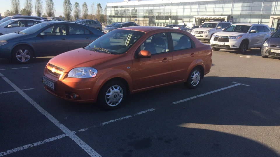 Chevrolet Aveo Sedan Рудий Шеврик 2