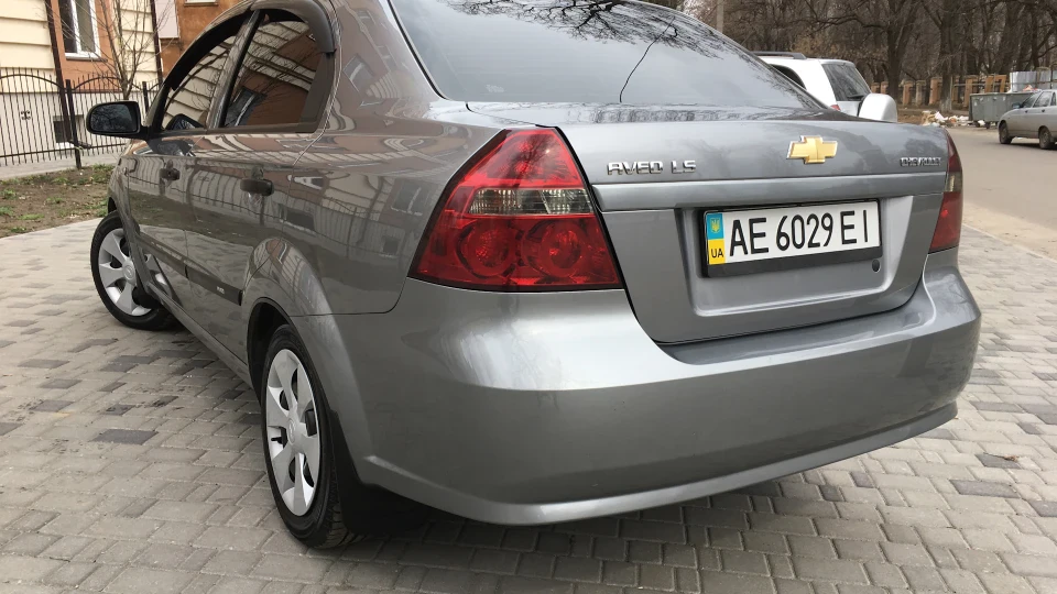 Chevrolet Aveo Sedan Сіра Авечка 5