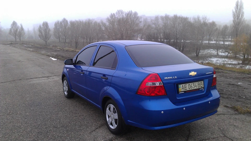 Chevrolet Aveo Sedan Синій металік 2