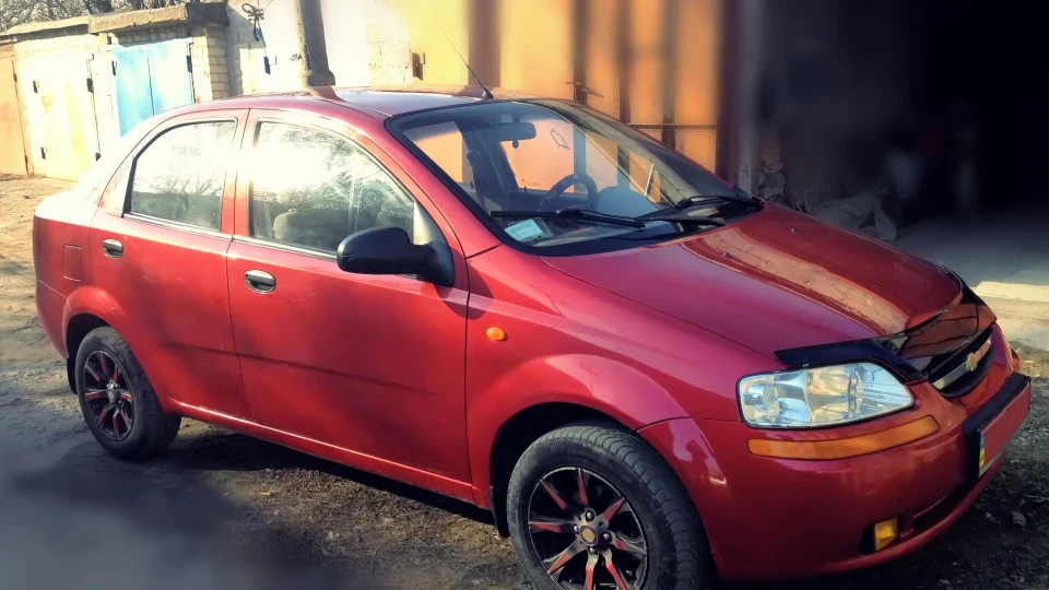 Chevrolet Aveo Sedan Вишнева Малятко 2