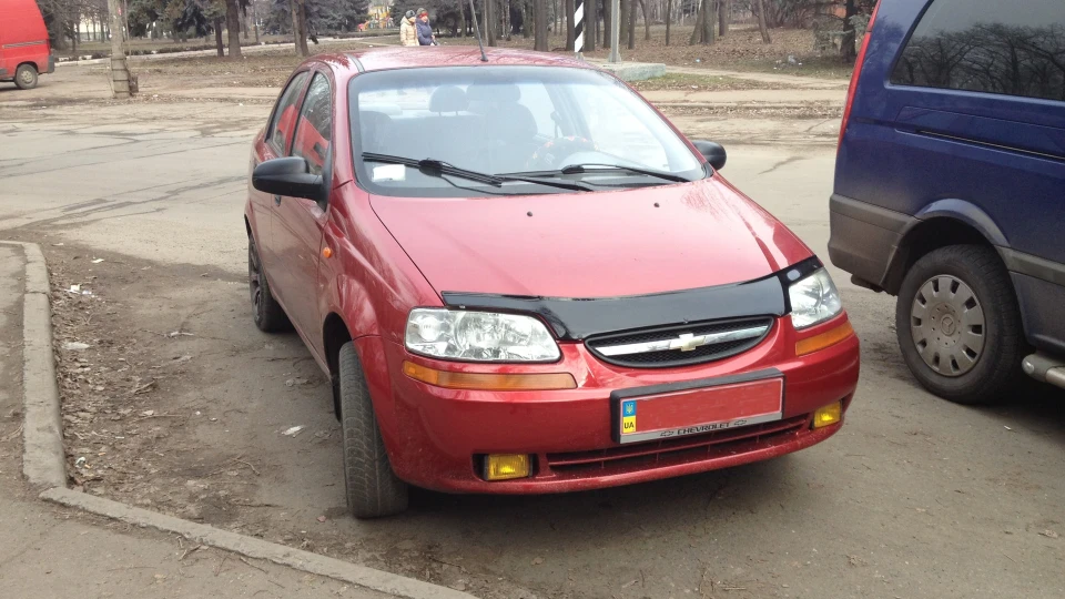 Chevrolet Aveo Sedan Вишнева Малятко 3