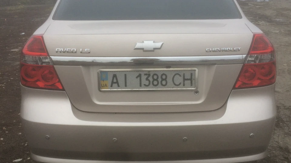 Chevrolet Aveo Sedan дзижча 5