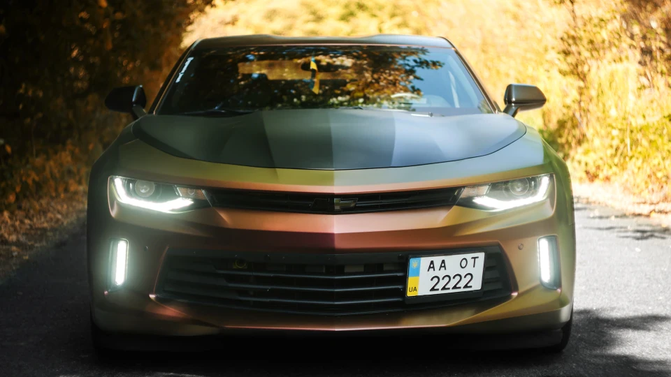 Chevrolet Camaro aggressive_lavash