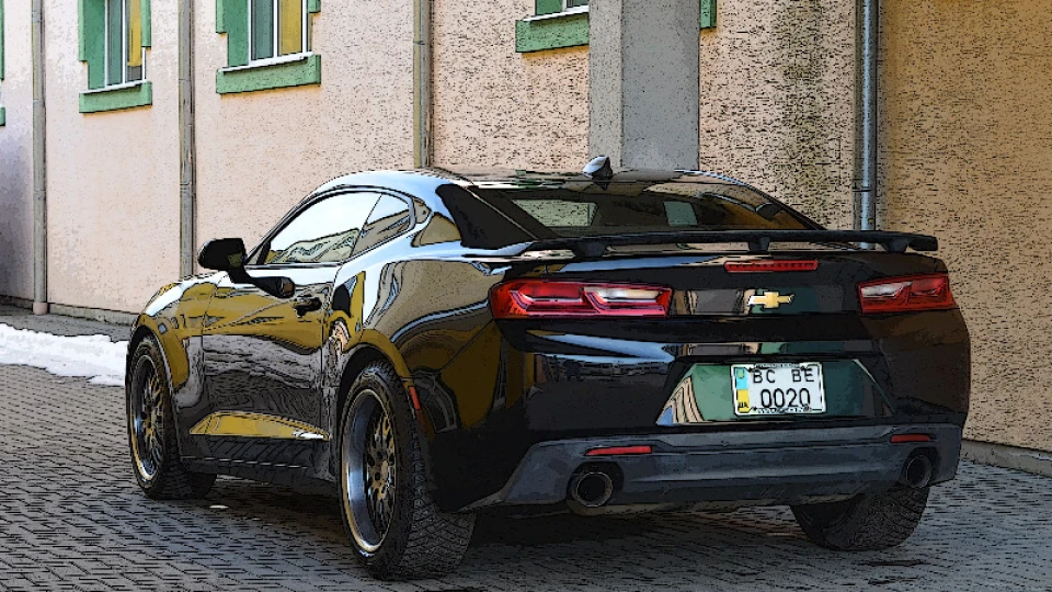 Chevrolet Camaro Black Pearl 4