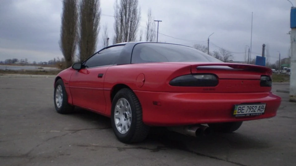 Chevrolet Camaro червоний,3,4v6,тарго 2