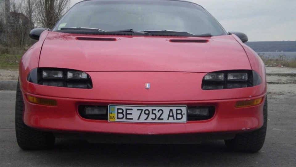 Chevrolet Camaro червоний,3,4v6,тарго 3