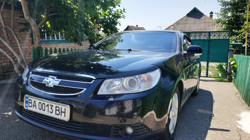 Chevrolet Epica Чорний Бегемот