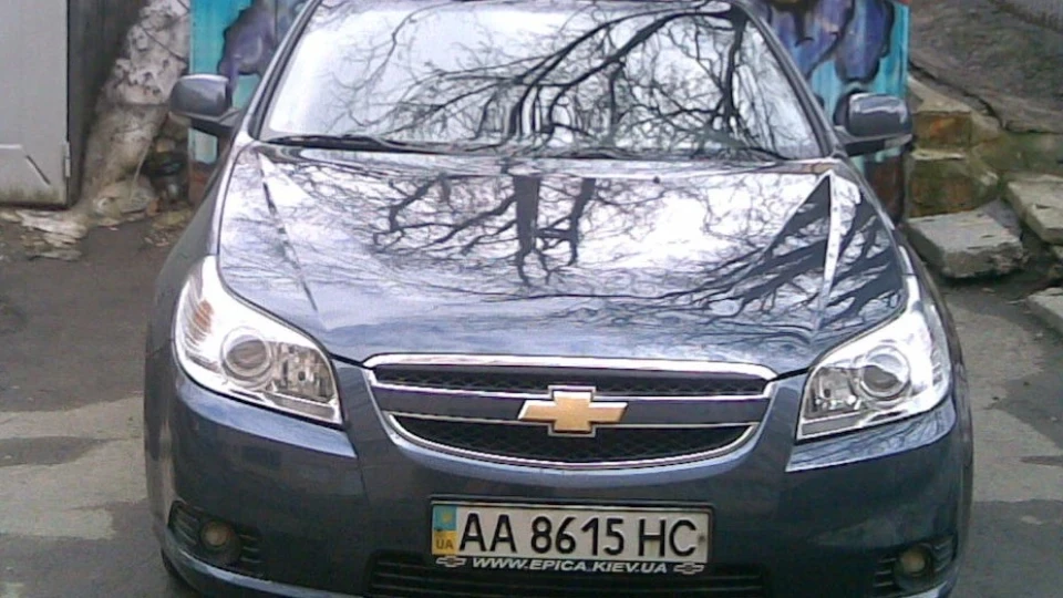Chevrolet Epica Мокрий асфальт 2,5