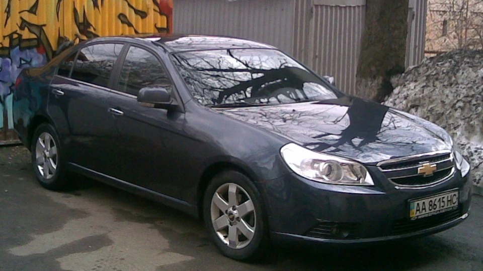 Chevrolet Epica Мокрий асфальт 2,5 2