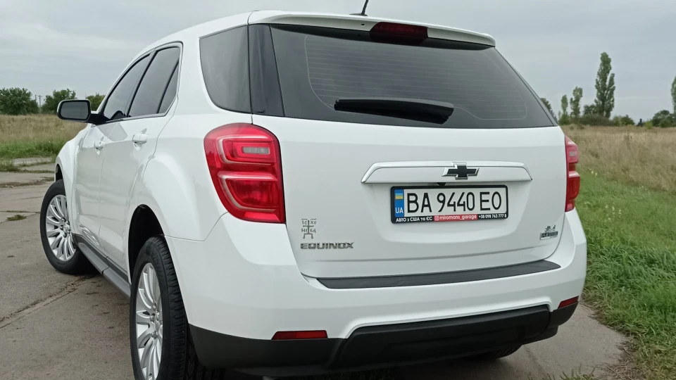 Chevrolet Equinox Білий ненажера 🇺🇦 4