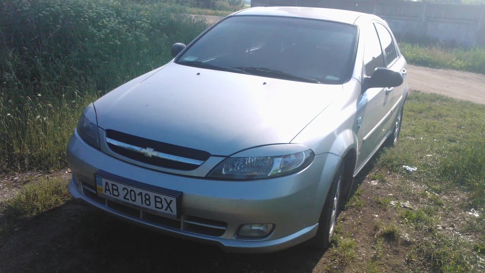 Chevrolet Lacetti 5D сірий металік