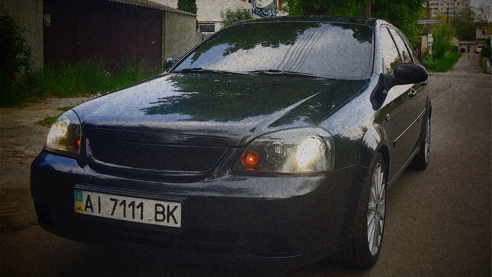 Chevrolet Lacetti SW Schwarzen Wagen 2.0 TCDI 2