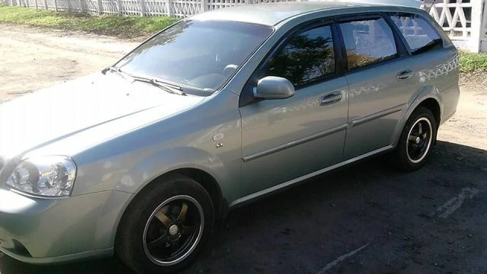 Chevrolet Lacetti SW сіро-зелений металік 4
