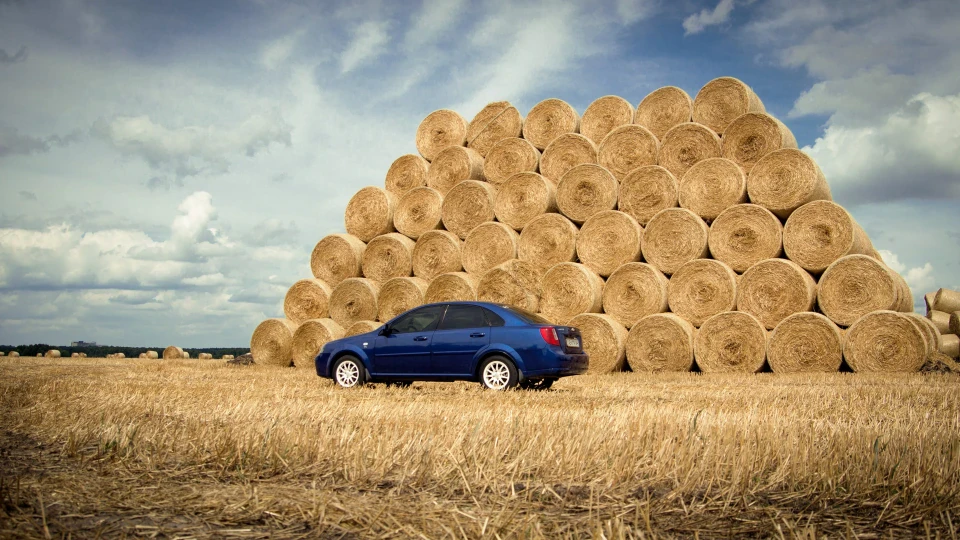 Chevrolet Lacetti dark blue 2