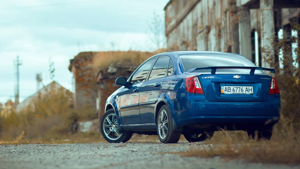 Chevrolet Lacetti dark blue 4