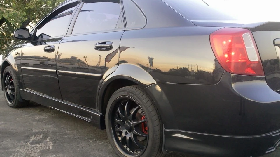 Chevrolet Lacetti на Black R17 2