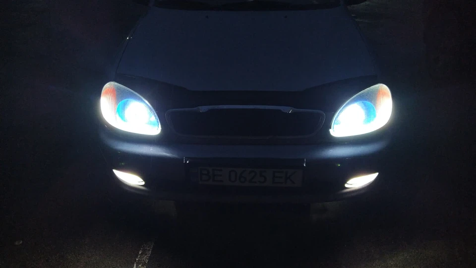 Chevrolet Lanos "Blue Lily 🌺 LED Foxy" 2