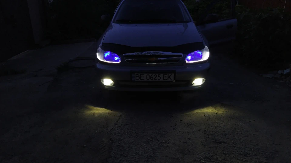 Chevrolet Lanos "Blue Lily 🌺 LED Foxy" 3