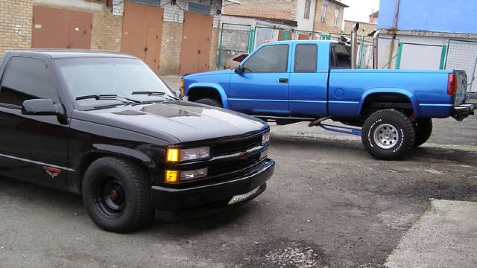 Chevrolet Silverado 1996 маленький мул 2